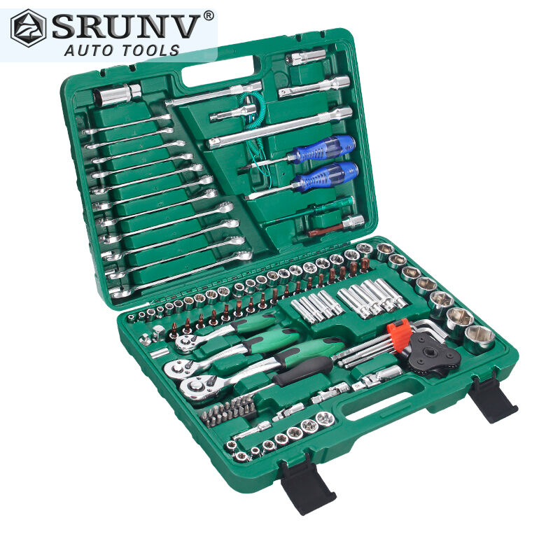 123PCS SRUNV Tool Set, 1/4